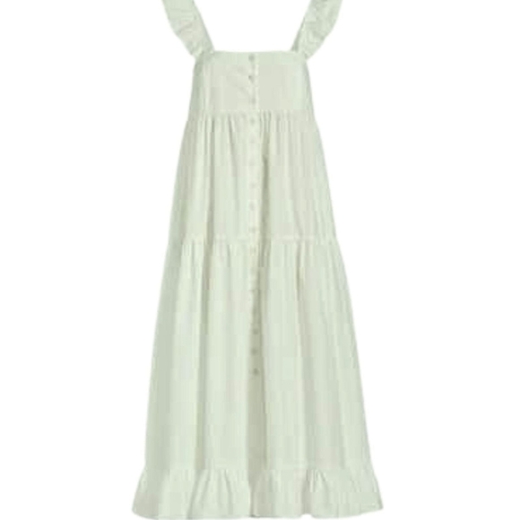 Elegant Green Sleeveless Dress - Picture 1 of 5